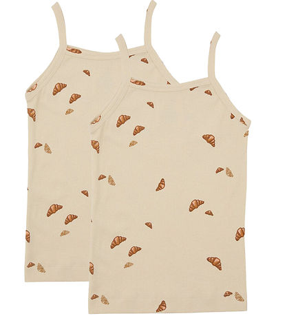 VACVAC Undertrøjer - 2-pak - Maggie - Rib - Croissant Mini VACVAC Undertrøjer - 2-pak - Maggie - Rib - Croissant Mini