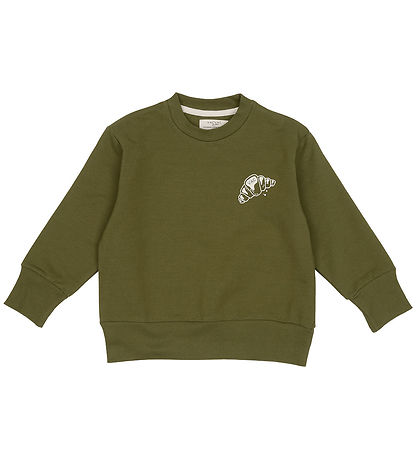 VACVAC Sweatshirt - Lyon - Avocado m. Print VACVAC Sweatshirt - Lyon - Avocado m. Print