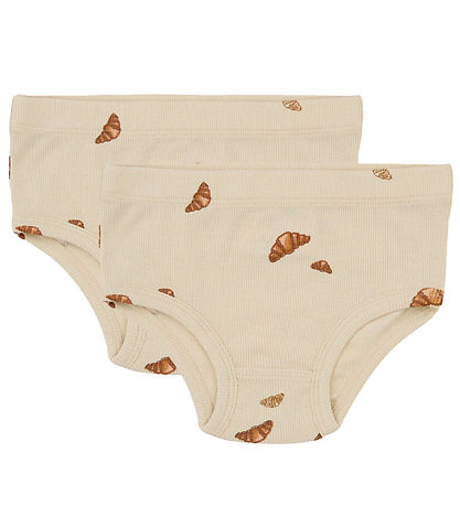 VACVAC Trusser - 2-pak - Maggie - Rib - Croissant Mini VACVAC Trusser - 2-pak - Maggie - Rib - Croissant Mini