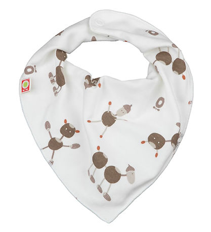 Katvig Savlesmæk - Off White m. Kastanjefigurer Katvig Savlesmæk - Off White m. Kastanjefigurer