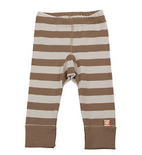 Katvig Leggings - Brun/Beige Stribet Katvig Leggings - Brun/Beige Stribet
