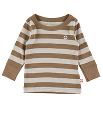 Katvig Bluse - Brun/Beige Stribet Katvig Bluse - Brun/Beige Stribet