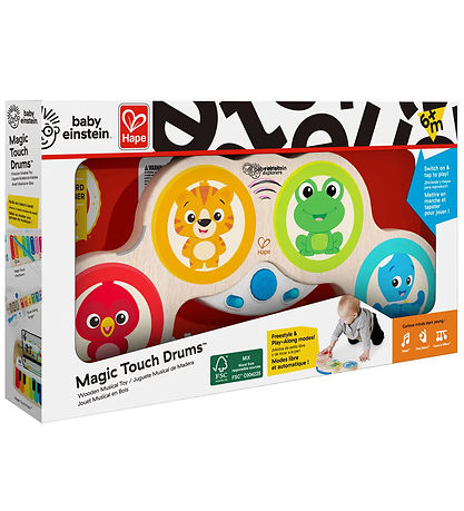 Hape Baby Einstein Aktivitetslegetøj - Magic Touch Drums Hape Baby Einstein Aktivitetslegetøj - Magic Touch Drums