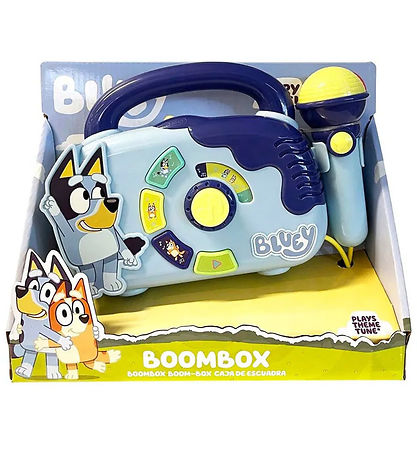 Bluey Boombox m. Mikrofon