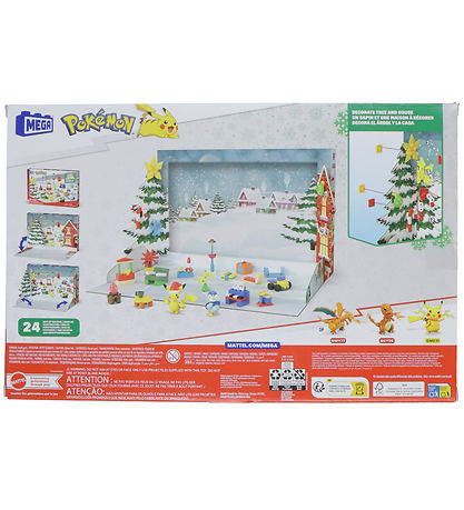 MEGA Pokémon Julekalender - 24 Låger MEGA Pokémon Julekalender - 24 Låger