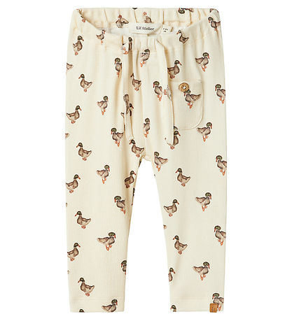 Lil Atelier Bukser - NbmGavo - Turtledove/Duck Lil Atelier Bukser - NbmGavo - Turtledove/Duck