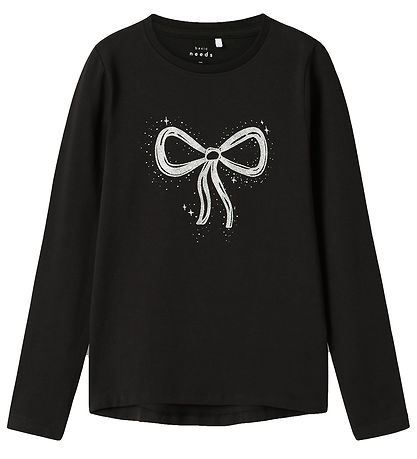 Name It Bluse - NkfViparty - 2-pak - Black/Bright White