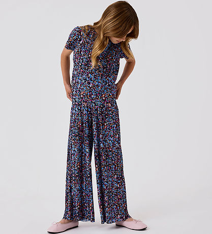 Name It Bukser - Wide - NkfNipleat - Silver Lake Blue Name It Bukser - Wide - NkfNipleat - Silver Lake Blue