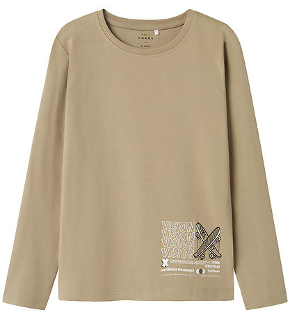 Name It Bluse - NkmVuX - Weathered Teak/Vision Name It Bluse - NkmVuX - Weathered Teak/Vision