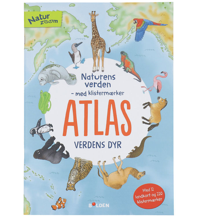 Forlaget Bolden Aktivitetsbog m. Klistermærker - Naturens Verden