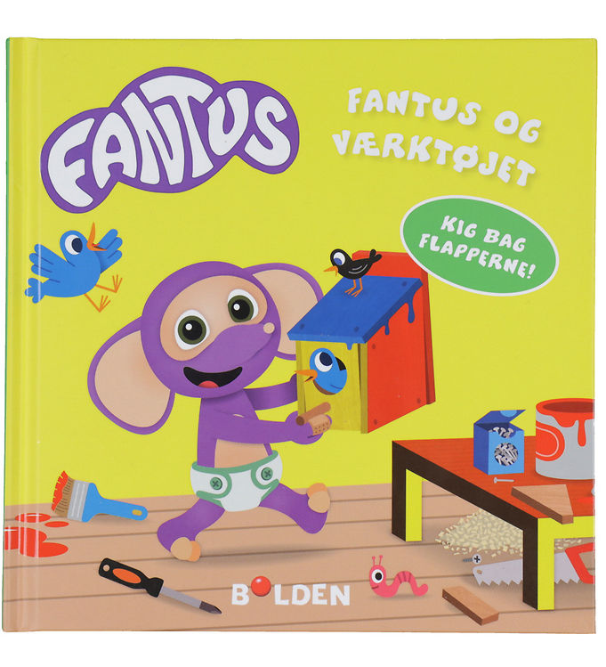 Forlaget Bolden Bog m. Flapper - Fantus Og Værktøjet