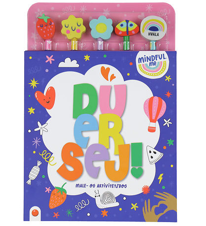 Forlaget Bolden Male- og Aktivitetsbog m. Blyanter - Du Er Sej Forlaget Bolden Male- og Aktivitetsbog m. Blyanter - Du Er Sej