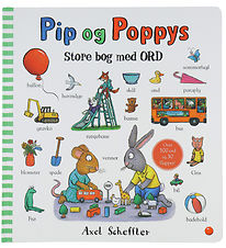 Forlaget Bolden Bog - Pip Og Poppys Store Bog m. Ord Forlaget Bolden Bog - Pip Og Poppys Store Bog m. Ord