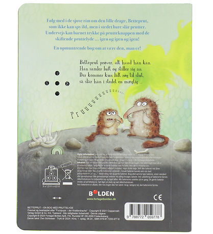 Forlaget Bolden Bog m. Lyd - Betteprut - En Bog med Pruttelyde