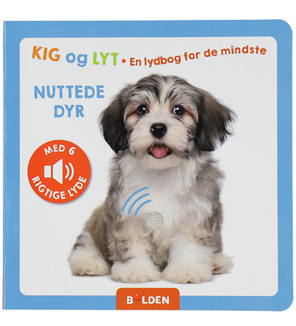 Forlaget Bolden Bog m. Lyd - Kig Og Lyt - Nuttede Dyr