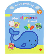 Forlaget Bolden Håndtagsmalebog m. klistermærker - Med Dyrene i  Forlaget Bolden Håndtagsmalebog m. klistermærker - Med Dyrene i