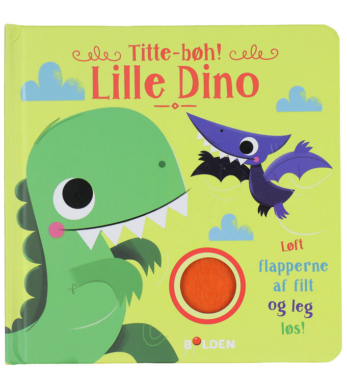 Forlaget Bolden Bog - Titte-Bøh! Lille Dino