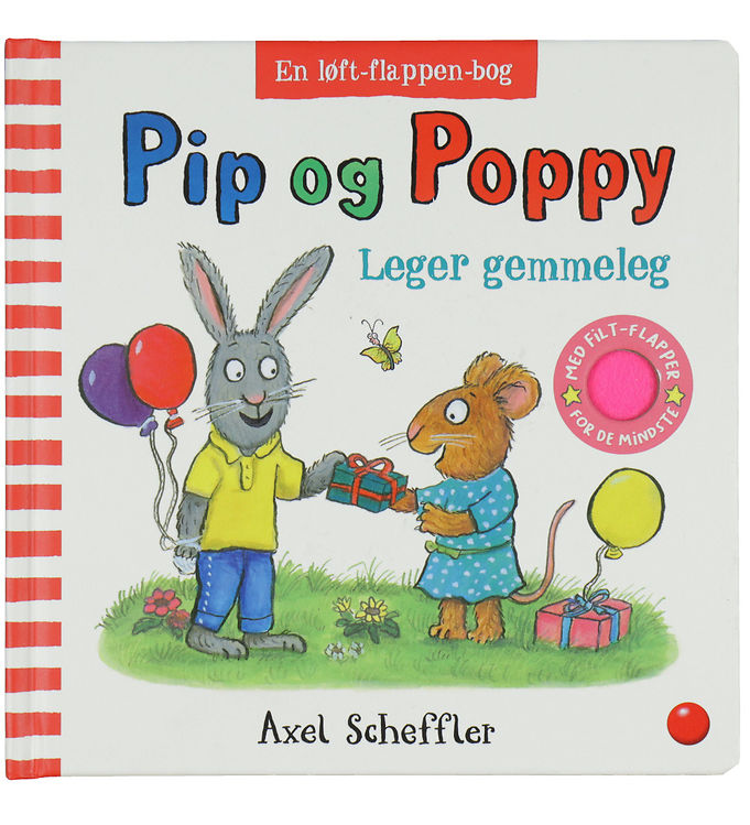 Forlaget Bolden Bog m. Flapper - Pip og Poppy: Leger Gemmeleg