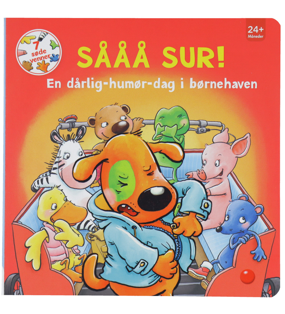 Forlaget Bolden Boek - 7 schattige vrienden - Zo boos! - Forlaget Bolden - OneSize - Boeken