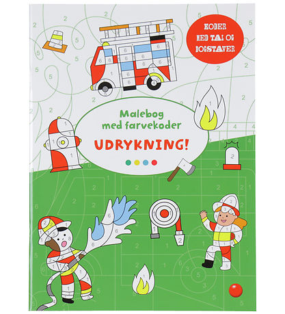 Forlaget Bolden Malebog m. Farvekoder - Udrykning Forlaget Bolden Malebog m. Farvekoder - Udrykning