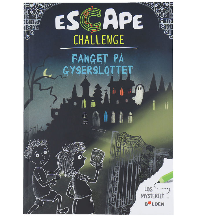 Forlaget Bolden Opgavebog - Escape Challenge: Fanget På Gyserslo