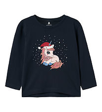Blouse Name It - NmfVismas - Dark Sapphire Blouse Name It - NmfVismas - Dark Sapphire
