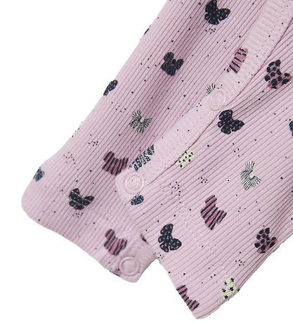 Name It Heldragt - Rib - NbfRibow - Corsage m. Sløjfer Name It Heldragt - Rib - NbfRibow - Corsage m. Sløjfer