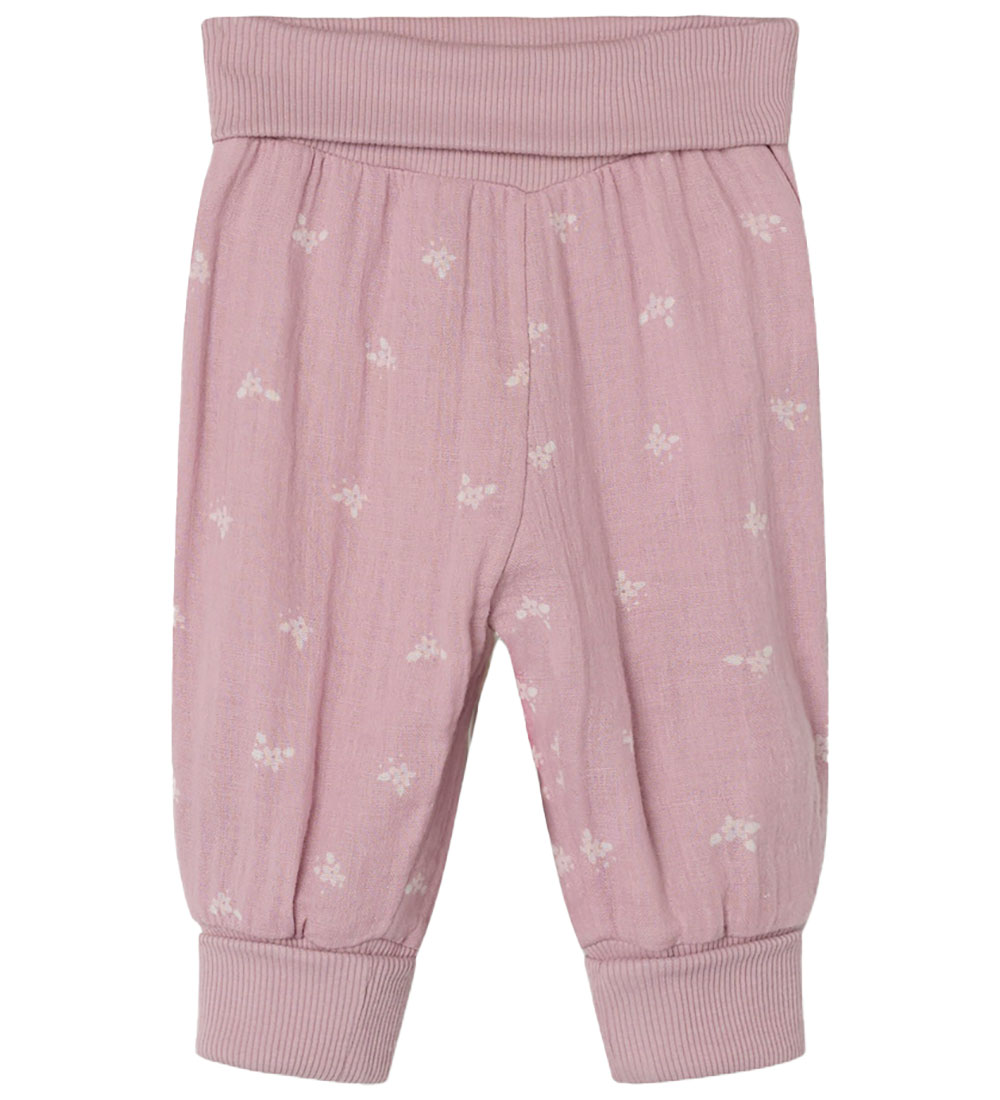 Name It Hosen - NbfHinkia - Mauve Schatten - Name It - 62 - Hosen - Baumwolle