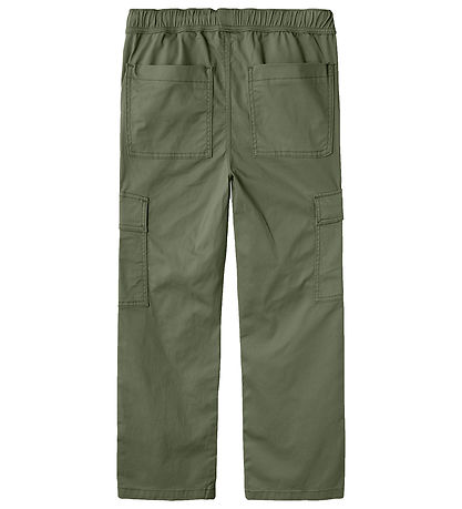 Name It Bukser - NkmRyan - Deep Lichen Green