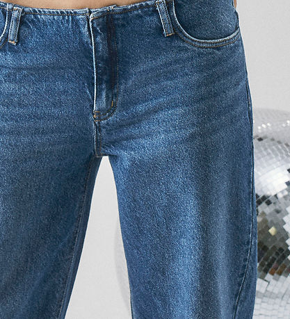 LMTD Jeans - NlfKimnolin - Wide - Medium Blue Denim LMTD Jeans - NlfKimnolin - Wide - Medium Blue Denim