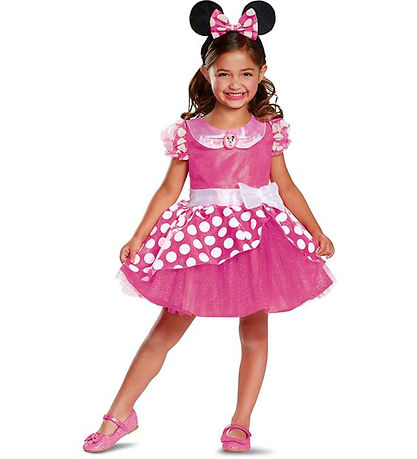 Disguise Kostuum - Roze Minnie Deluxe