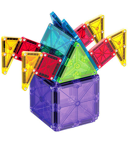 Magna-Tiles Magnet Set - 46 Parts - MicroMAGS & Combo