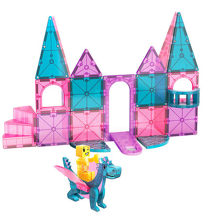 Magna-Tiles Magnetsæt - 25 Dele - Castle Magna-Tiles Magnetsæt - 25 Dele - Castle