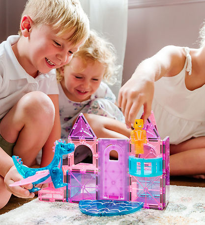 Magna-Tiles Magnetsæt - 25 Dele - Castle Magna-Tiles Magnetsæt - 25 Dele - Castle