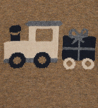 Hust and Claire Vest - Strik - Perry - Coffee Melange Hust and Claire Vest - Strik - Perry - Coffee Melange