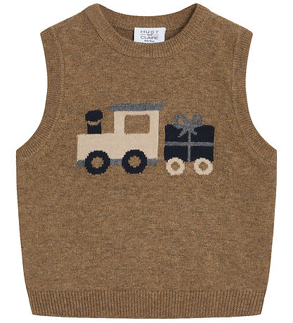 Hust and Claire Vest - Strik - Perry - Coffee Melange Hust and Claire Vest - Strik - Perry - Coffee Melange