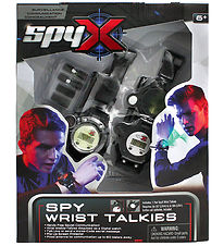 SpyX Walkie Talkies - Wrist - Sort SpyX Walkie Talkies - Wrist - Sort