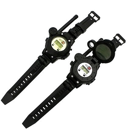 SpyX Walkie Talkies - Wrist - Sort SpyX Walkie Talkies - Wrist - Sort