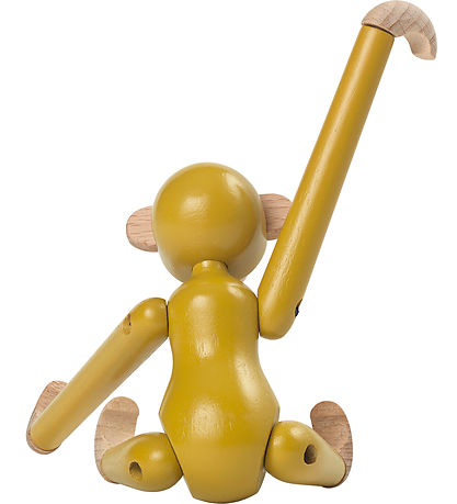 Kay Bojesen Træfigur - Abe - Vintage - Mini - Gul Kay Bojesen Træfigur - Abe - Vintage - Mini - Gul