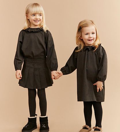 Sofie Schnoor Bluse - Antracit Check