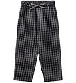 Sofie Schnoor Bukser - Black Checked Sofie Schnoor Bukser - Black Checked