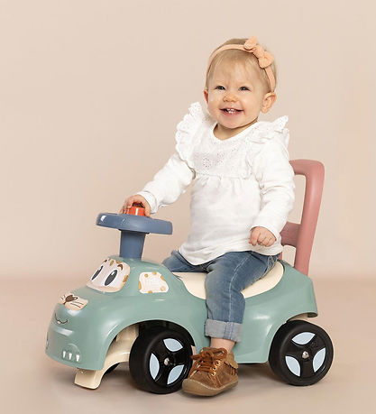 Smoby Gåvogn - Little Smoby Auto Ride-On