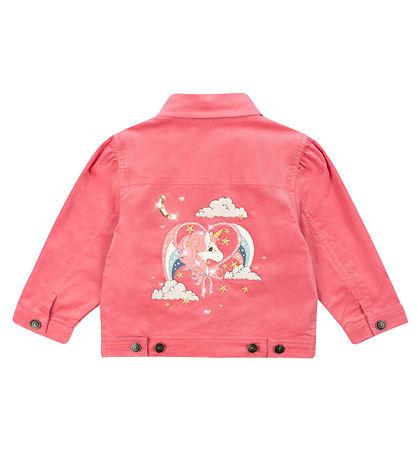 Konges Sløjd Jakke - Lucky - Velour - Flamingo Plume