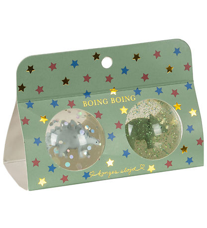 Konges Sløjd Hoppebolde - 2-pak - Dino Konges Sløjd Hoppebolde - 2-pak - Dino