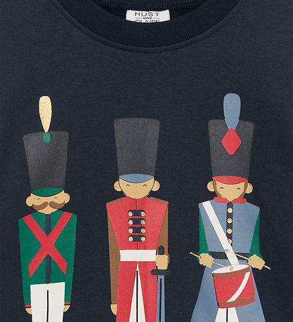 Hust and Claire Sweatshirt - Sune - Navy Hust and Claire Sweatshirt - Sune - Navy