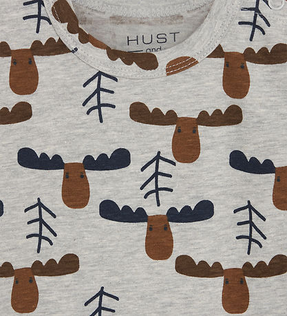 Hust and Claire Body l/æ - Billy - Soft Grey Melange Hust and Claire Body l/æ - Billy - Soft Grey Melange