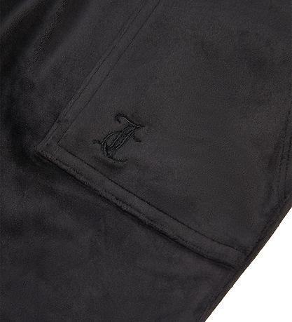 Juicy Couture Velourbukser - Layla Pocket - Sort Juicy Couture Velourbukser - Layla Pocket - Sort