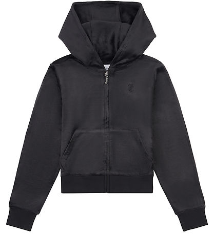 Juicy Couture Cardigan - Velour - Halan Oversized - Sort