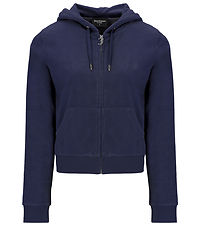 Juicy Couture Cardigan - Velour - Halan Oversized - Night Sky Juicy Couture Cardigan - Velour - Halan Oversized - Night Sky