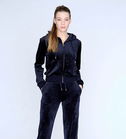 Juicy Couture Cardigan - Velour - Halan Oversized - Night Sky